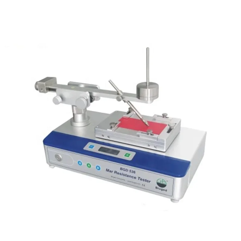 BGD 536 Mar Resistance Tester,Scratch Resistance Tester ISO 1518