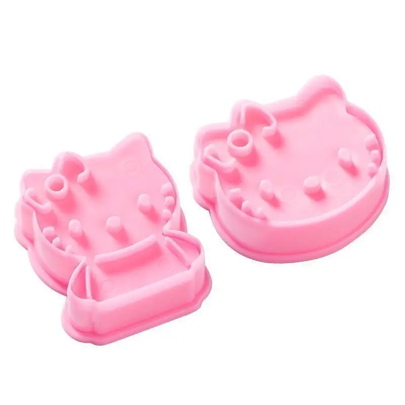 

Hello Kitty Mold Kawaii Cartoon Anime Home Fun Pressing Baking Tool Kitchen Supplies Desktop Toy Ornament Girl Gift Wholesale
