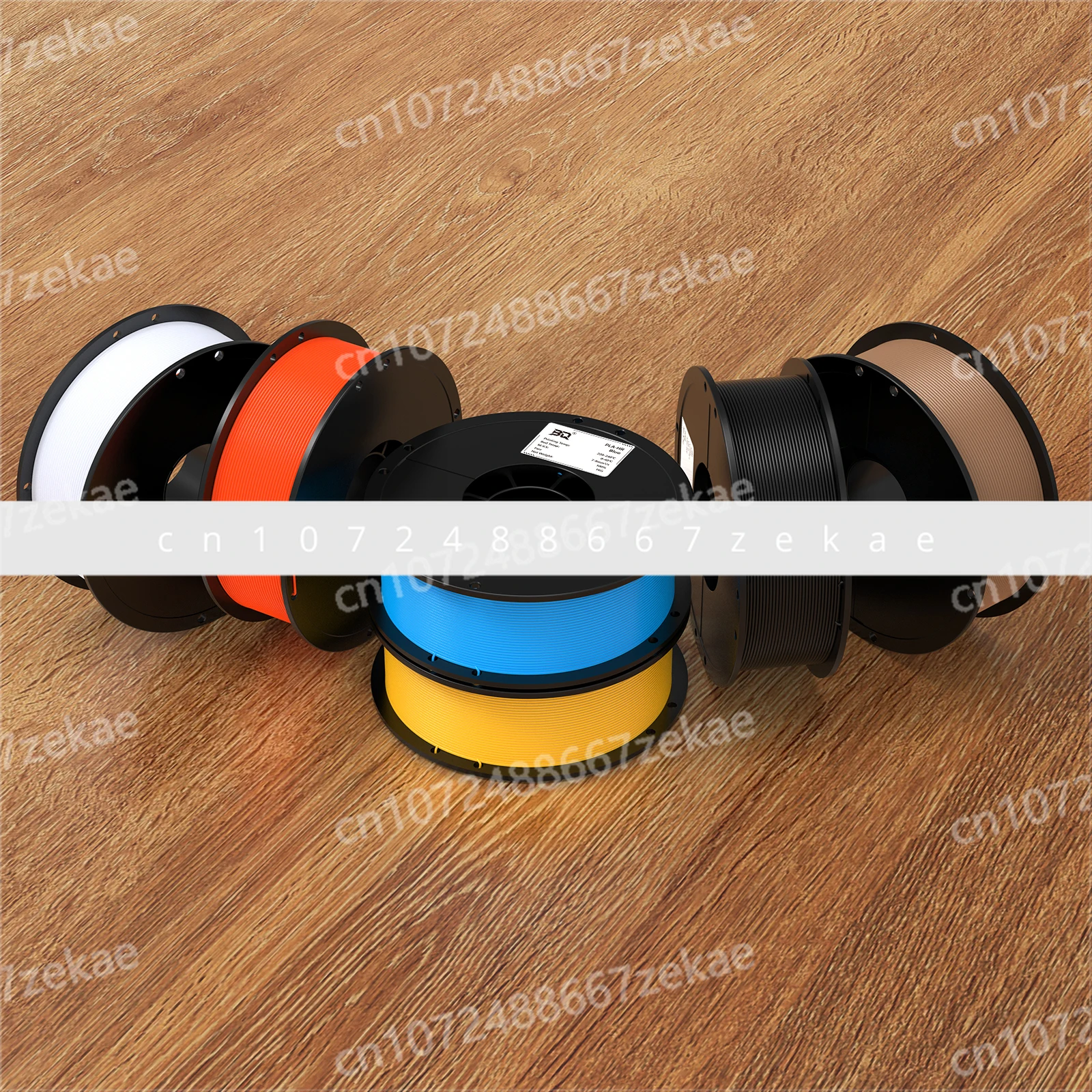 كرة سلة مطبوعة ثلاثية الأبعاد متعددة الحجم PLA-HR بدون هواء 1.75 ملم صديقة للبيئة للحد من الضوضاء هدية عيد ميلاد #6