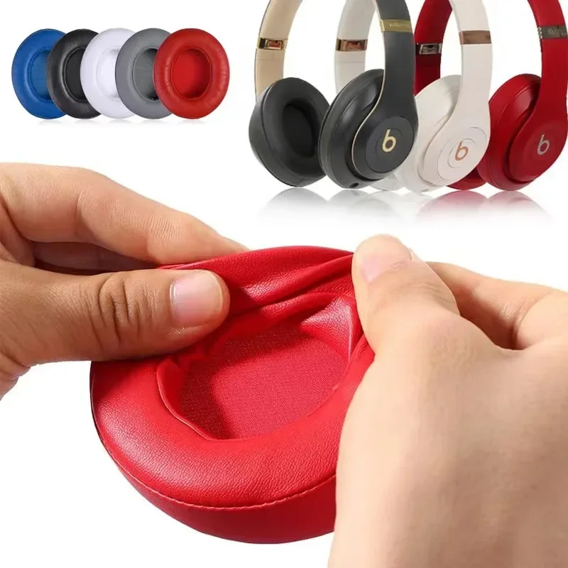 

Replacement Protein skin memory sponge Ear Pads Suitable For Beats Studio 2 Studio 3 Headphones Earpads Repair Parts