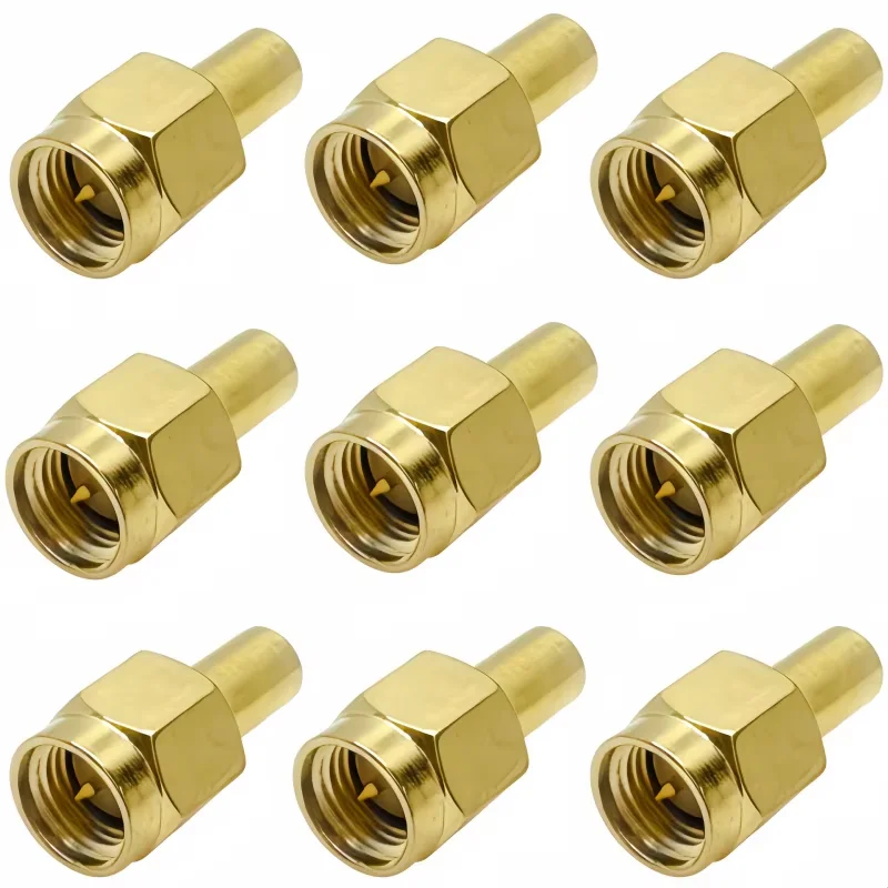 SMA Male Plug Load 50 Ohm RF Coax Adapter Convertor Straight Goldplated NEW Wholesale