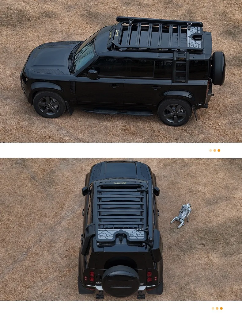 Long Roof Platform Fit Land Rover Defender 110 L851 2020-2026 Storage Box Rooftop Carrier