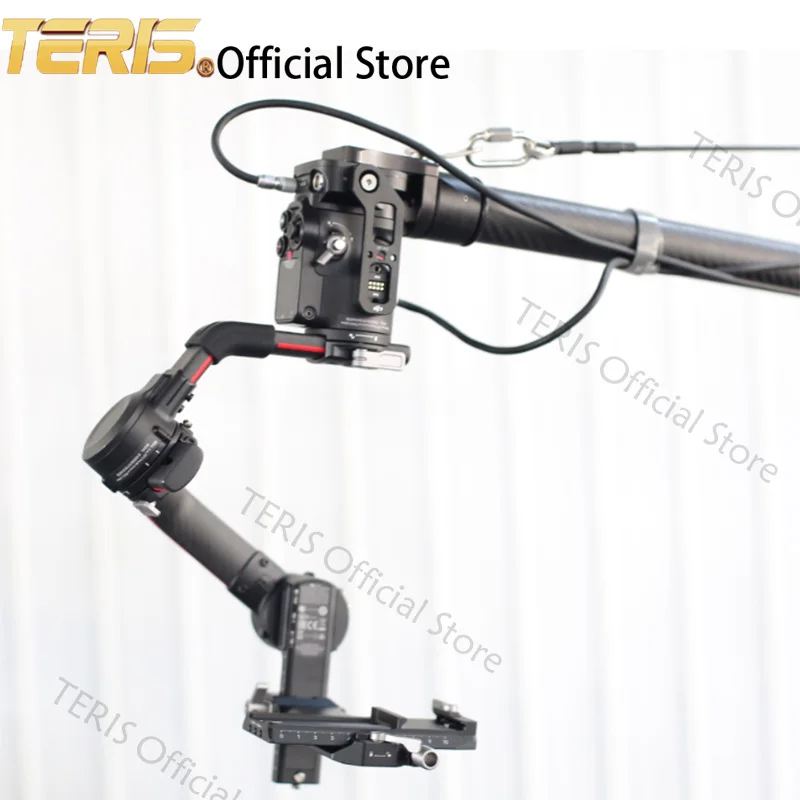 TERIS Carbon Fiber Mini Jib JQ40-III（4m）Professional mini DSLR Video Camera Jib Crane Arm mini DSLR Video Camera Jib Crane Arm