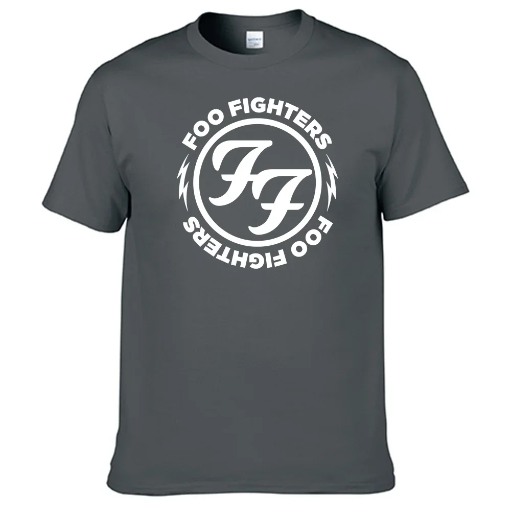 Foo Fighterss T Shirt 100% Cotton Men Shirt Top Sales N08