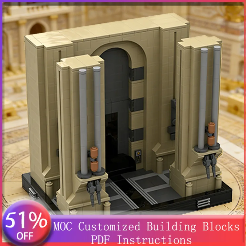 

1053 PCS Space War Model Duel of the Fates Diorama MOC Customize Modular Building Block Creative Design DIY Toy Birthday Gift