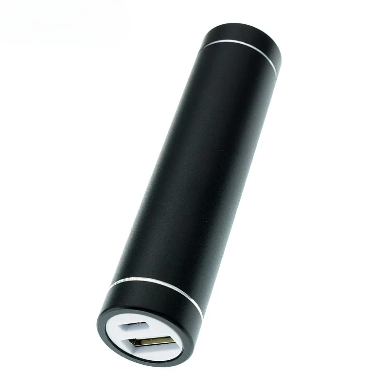 Metal Power Bank DIY Kit Storage Case Box Free welding Suit 1X 18650 Battery 5V 1A USB External Charger smart phone