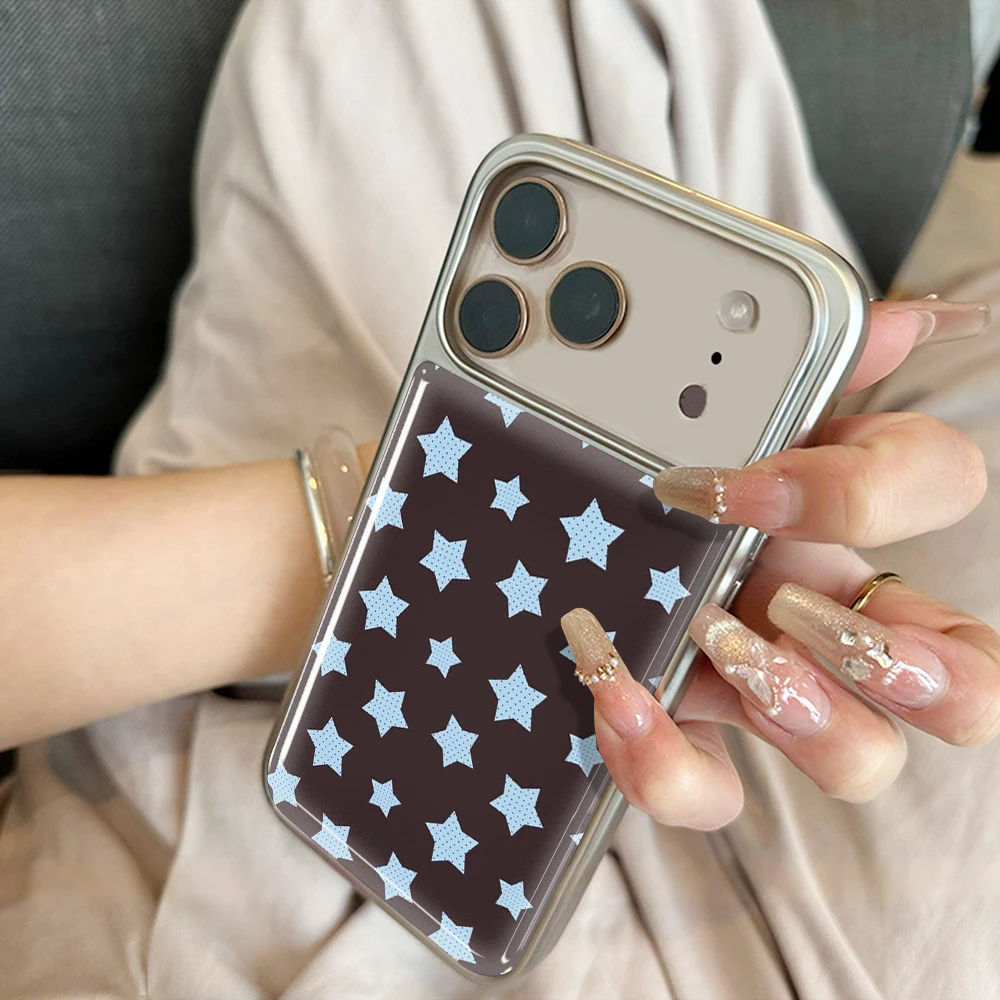 Neue bunte Sternen-Druckguss-INS-Hülle für iPhone 15 17 13 Pro Max Phone 11 12 ProMax 14 15 16 Plus Hüllen Stoßfeste Luxus-Coque – Detail 12