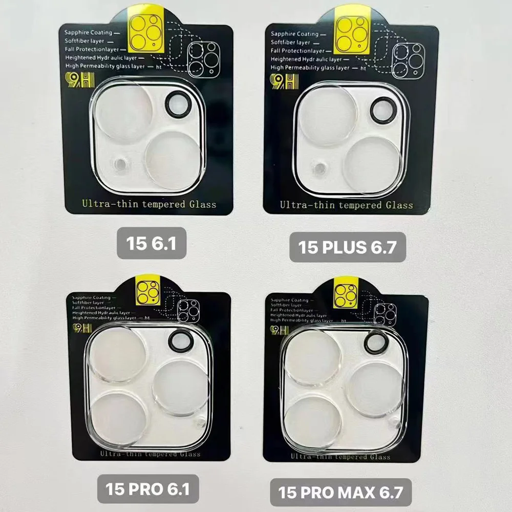 9H Camera Lens & Screen Protector For iPhone 17 16 15 Pro Max Tempered Glass For Apple iPhone 15 14 13 Pro Screen Protectors iPhone15 Plus Pelicula
