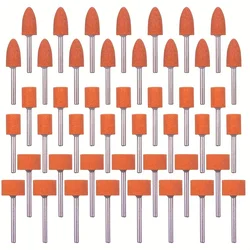9/45 Pcs Stone Buffing Wheel Abrasive Stone Polishing Tools Grinding Stone Sanding Drill Bits for Dremel Rotary Tool(1/8
