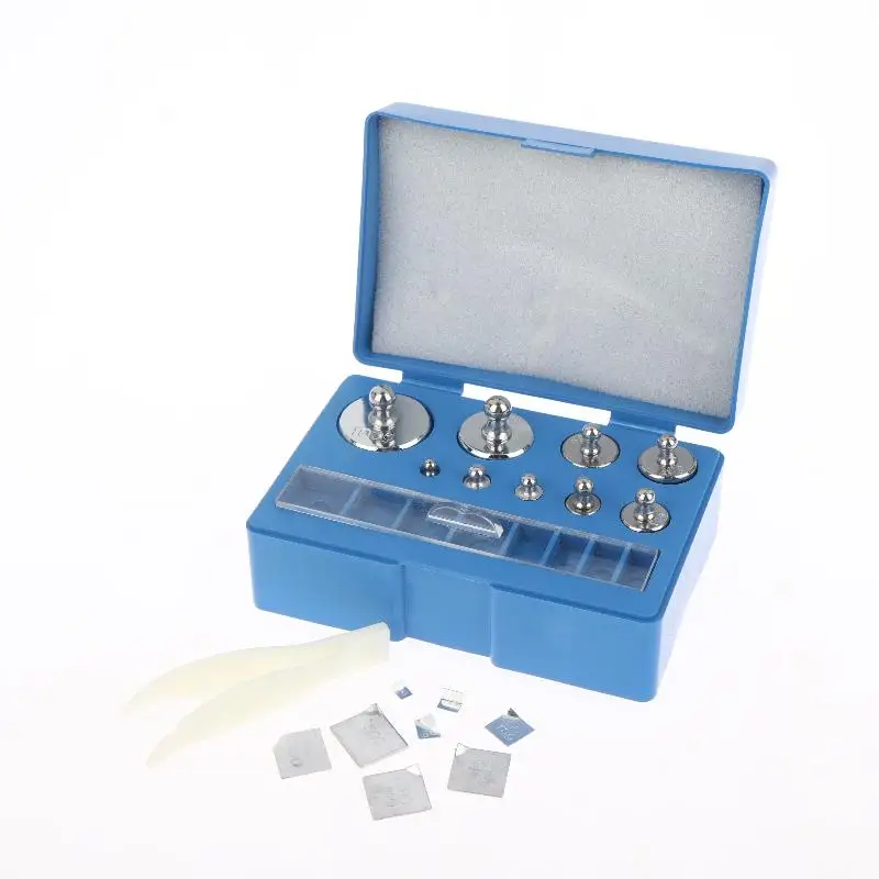 17Pcs 10mg-100g Precision Digital Scale Calibration Weight Set Weighting Tools 100g 50g 20g 10g 5g 2g 1g 1000mg Tablet Code