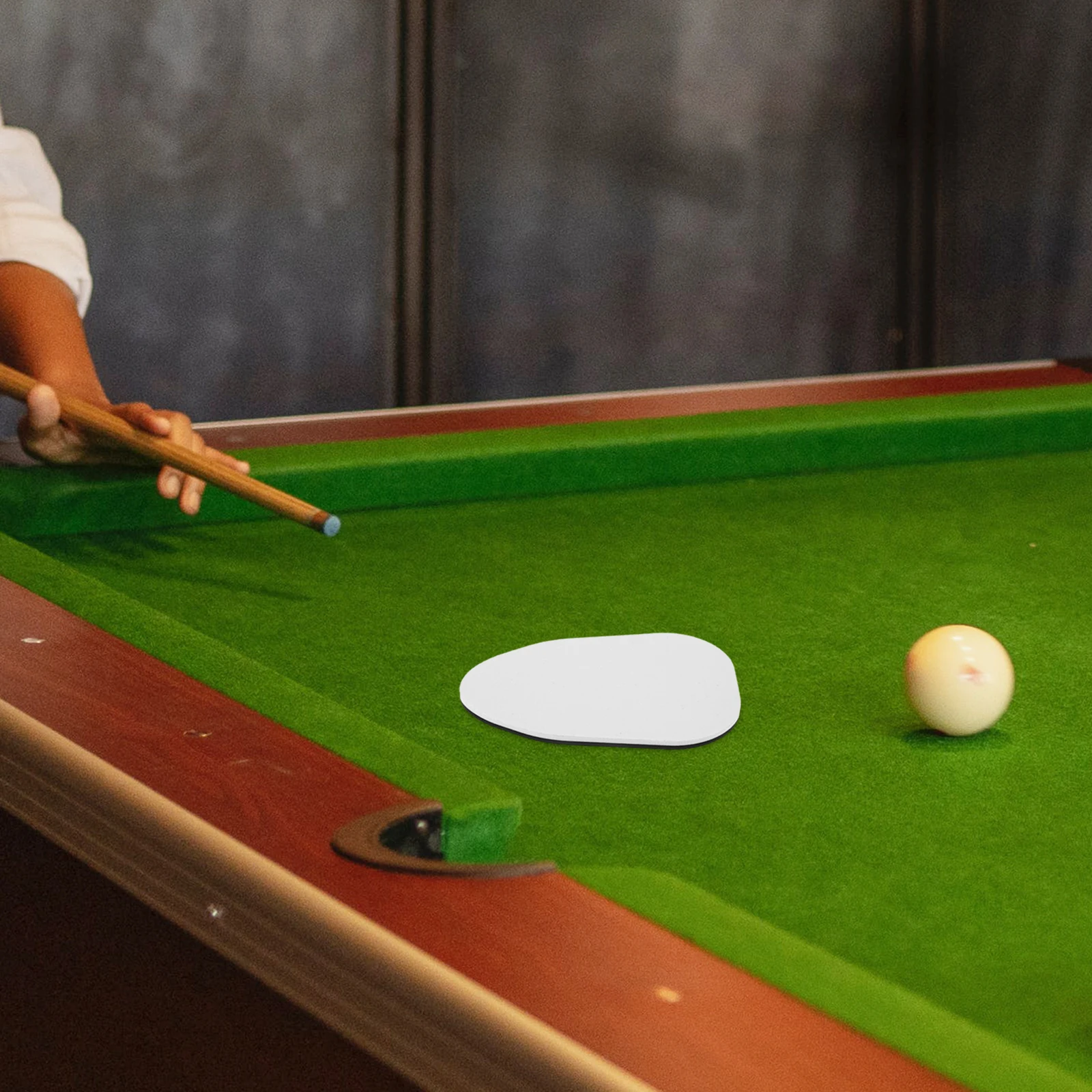 

Pool Cue Polisher Pad Billiard Cue Cleaning Sponge Pad Convenient Shaft Polisher Tool Reusable Pool Stick Accessory