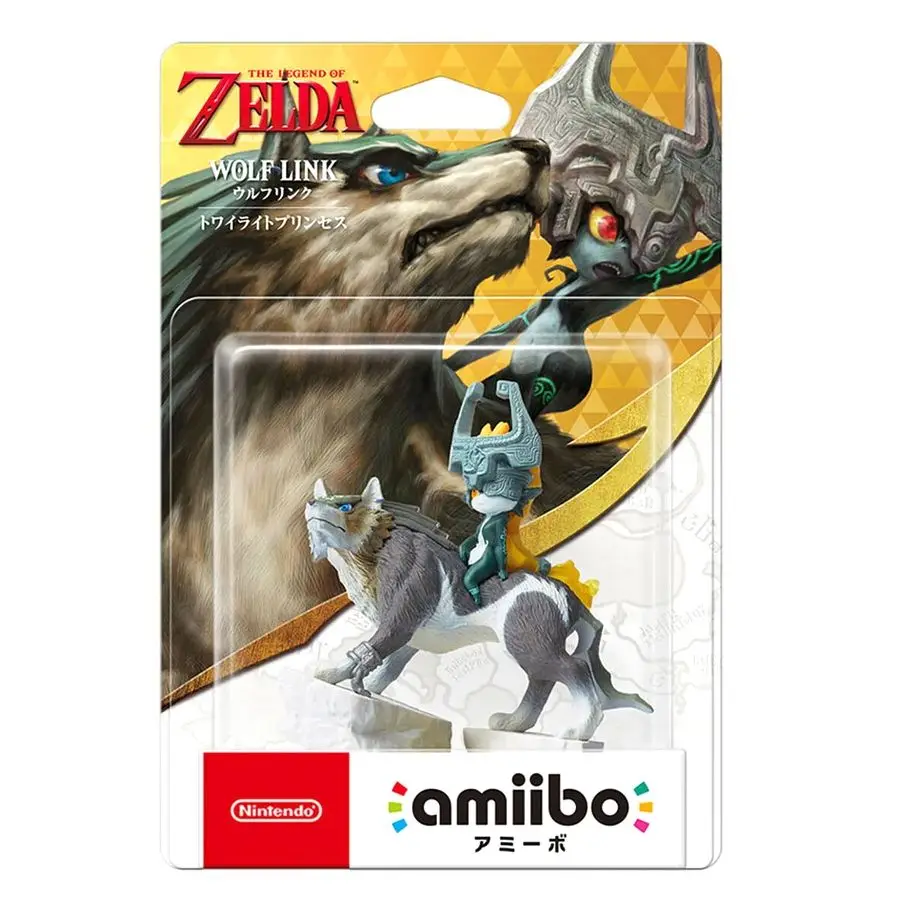 ARTSWIFT Amiibo - The Legend of Zelda - Wolf Link 20 hearts Figurine Region Free Asia Version Original Brand New