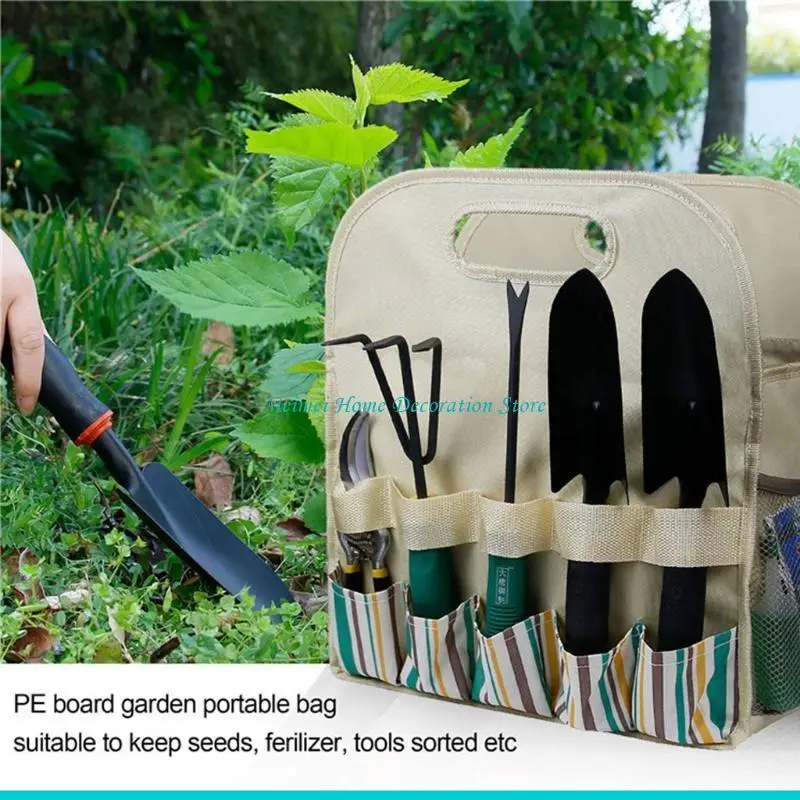 H7BF Multifunction Handbag Carrying Garden Tool Bag Waterproof Storage Pocket Folding Multi-pocket Large Capacity Finishing Pack
