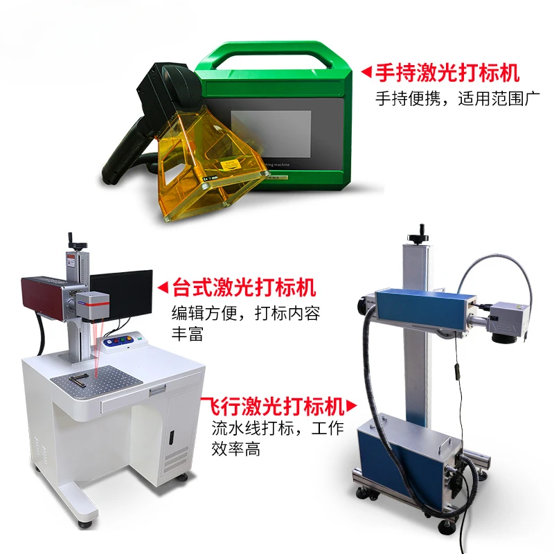 Handheld Laser Marking Machine 20W Metal Engraved Stainless Steel Nameplate Flight Assembly Line Carbon Dioxide