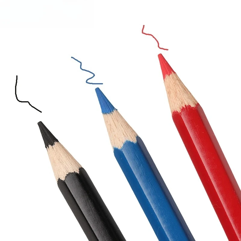 

30 шт., стоматологический маркер для полости рта, деревянный внутриротовой маркер, красный/синий/черный, стерилизуемый протез, ремонт вставных зубов, знак, линия стоматологии