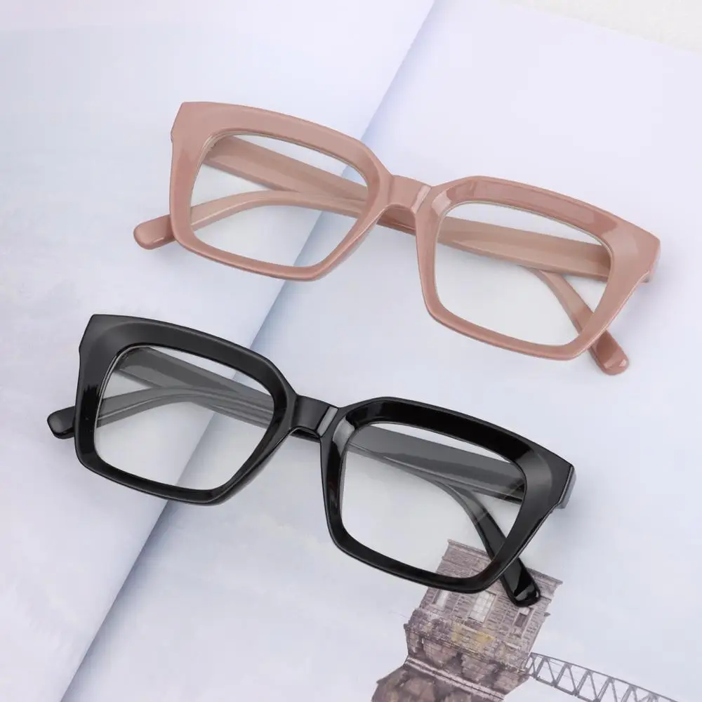 Men Women Portable High-definition Oversized Reading Glasses Large Frame Presbyopia Eyeglasses