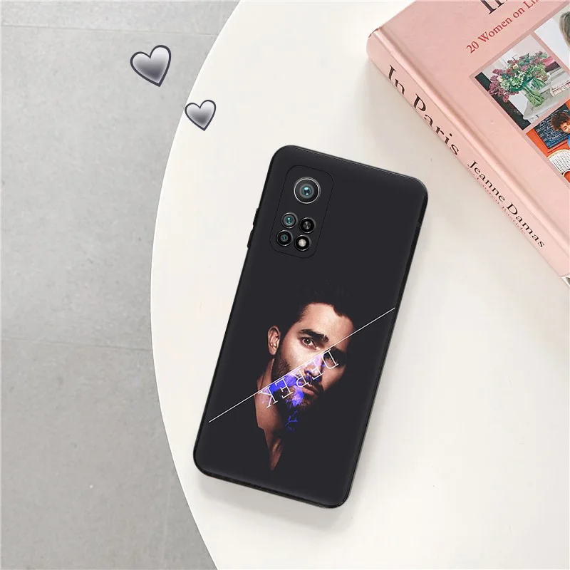 Black Matte Phone Case for Redmi Note12 Note13 Xiaomi 13 12 Pro 12C 12X 12T 13C 12S Lite Teen Wolf Dylan O'Brien Soft Cover