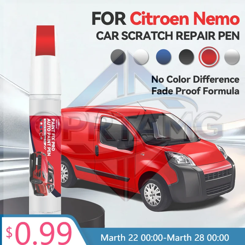 

Горячая новинка 2026: Автомобильный маркер для ремонта царапин Citroen Nemo (1996-2026), инструмент для покраски, автоаксессуар