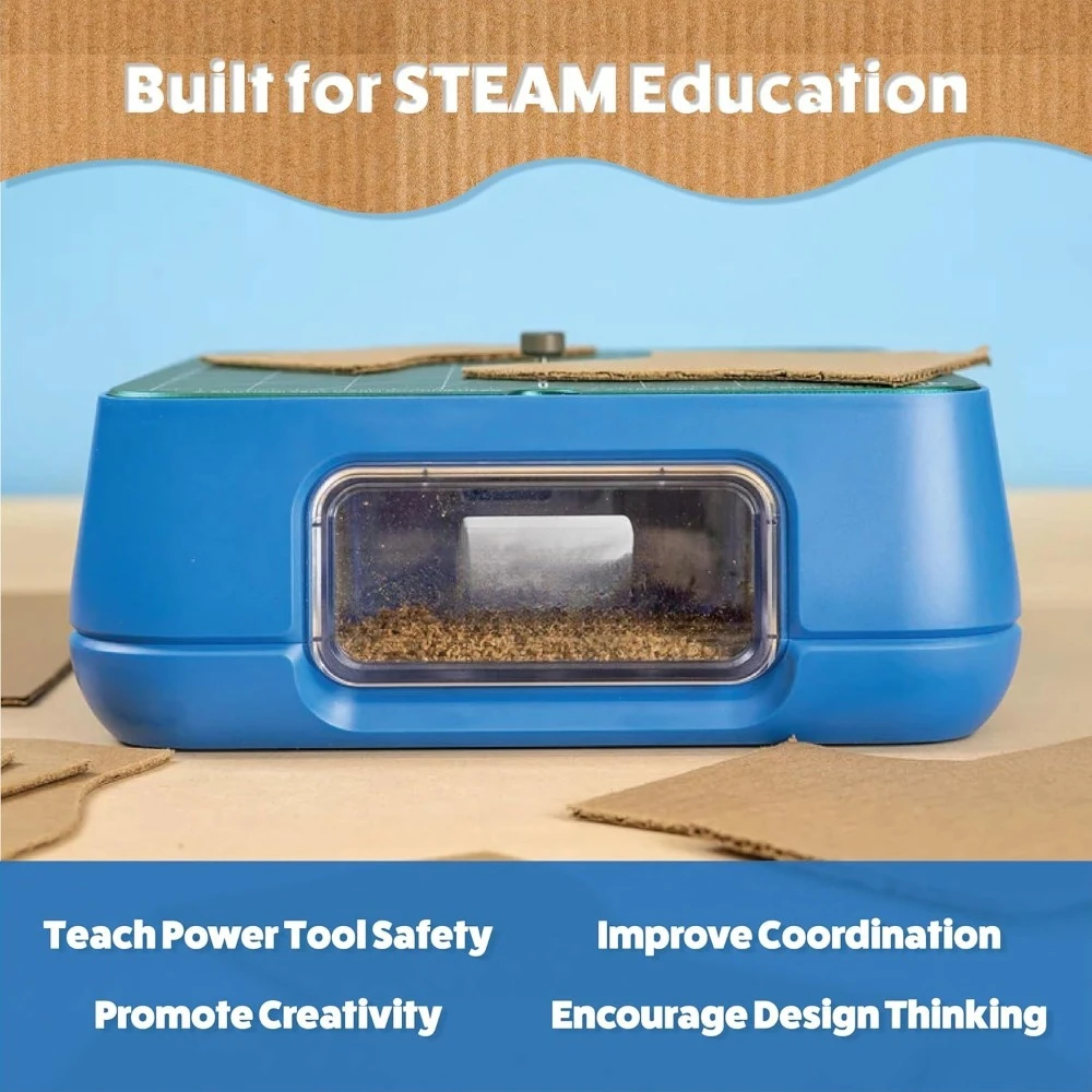 Toys & Games The Ultimate Kid-Safe Power Tool for Cutting Cardboard | STEM + STEAM Educational Toy