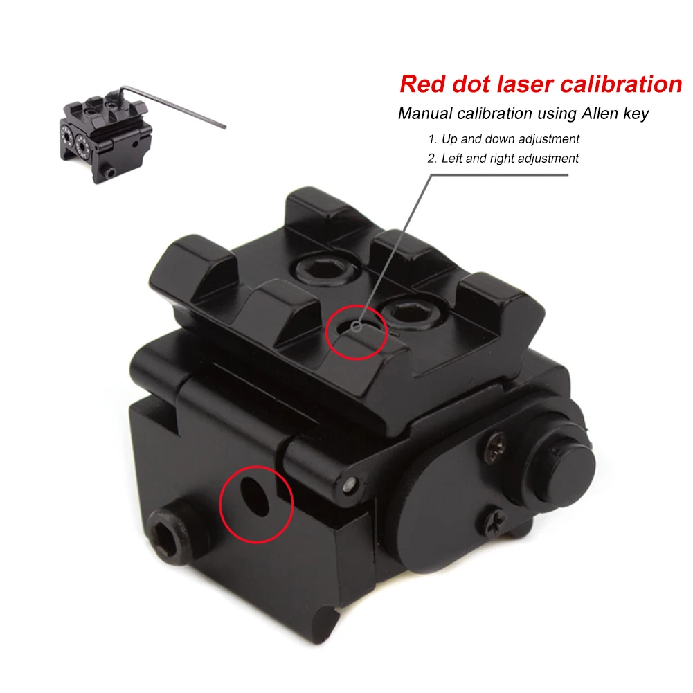 20mm Red laser outdoor tactical green laser sight with multi-directional adjustable engineering indicator seismic signal light