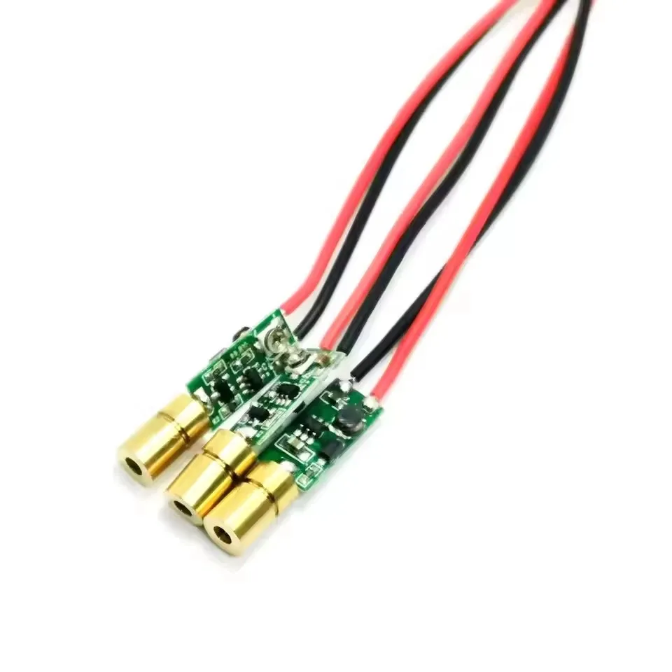 Mini 450nm 5mW Blue Dot Aiming Laser Diode Module with 3-5V Driver