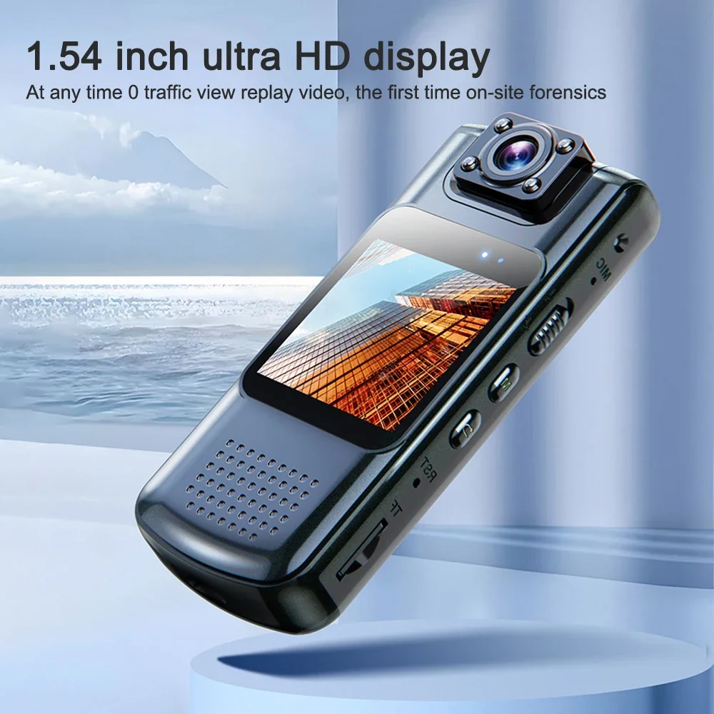 كاميرا رياضية 1080P/ 4K كاميرا محمولة مسجل عمل واي فاي كاميرا للرؤية الليلية بالأشعة تحت الحمراء مع مشبك مغناطيسي مشبك خلفي