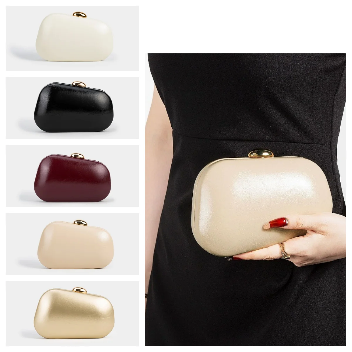 

Новая женская вечерняя сумочка на плечо, сумки через плечо, съемная мини-сумка из искусственной кожи для вечеринки, свадьбы, выпускного вечера