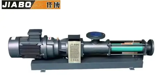 Pompa industriale a vite a cavità singola per alimenti, acqua, latte, fango e olio - Compatibile con Netzsch/Allweiler/Seepex/PCM/Mono