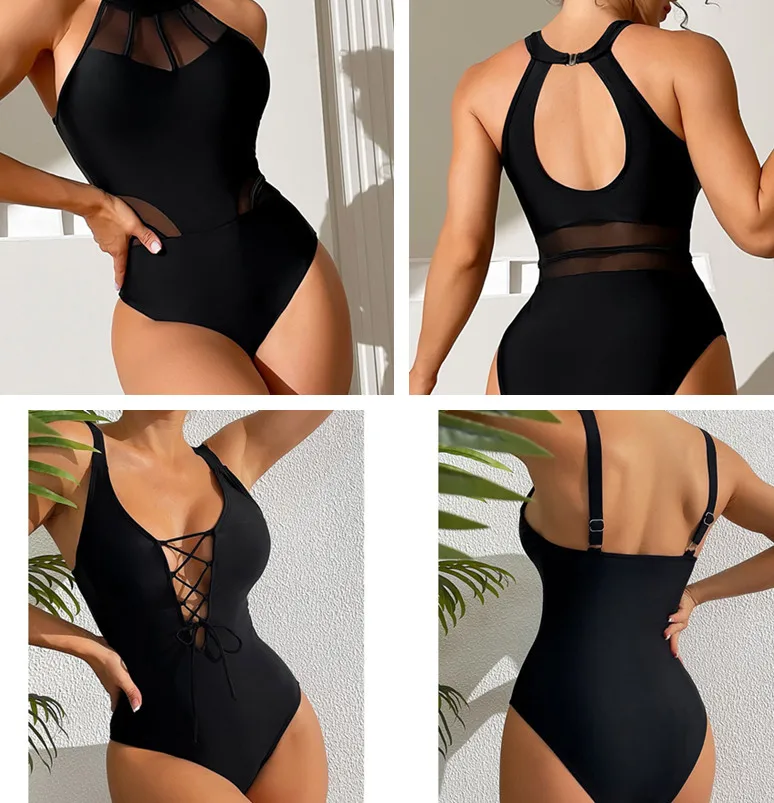 2026 Beach Swimwear Women One Piece Swimsuit Mujer Trikini Maio Biquini Bikini Badpak Dames Monokini купальники