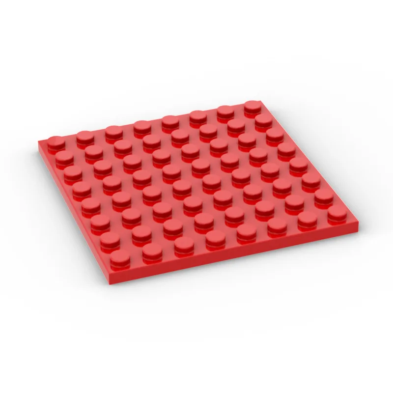 50pcs Plate 8x8 Particles Classic Building Blocks 64 Dots Baseplate MOC Bricks 41539 Compatible DIY Accessories Parts