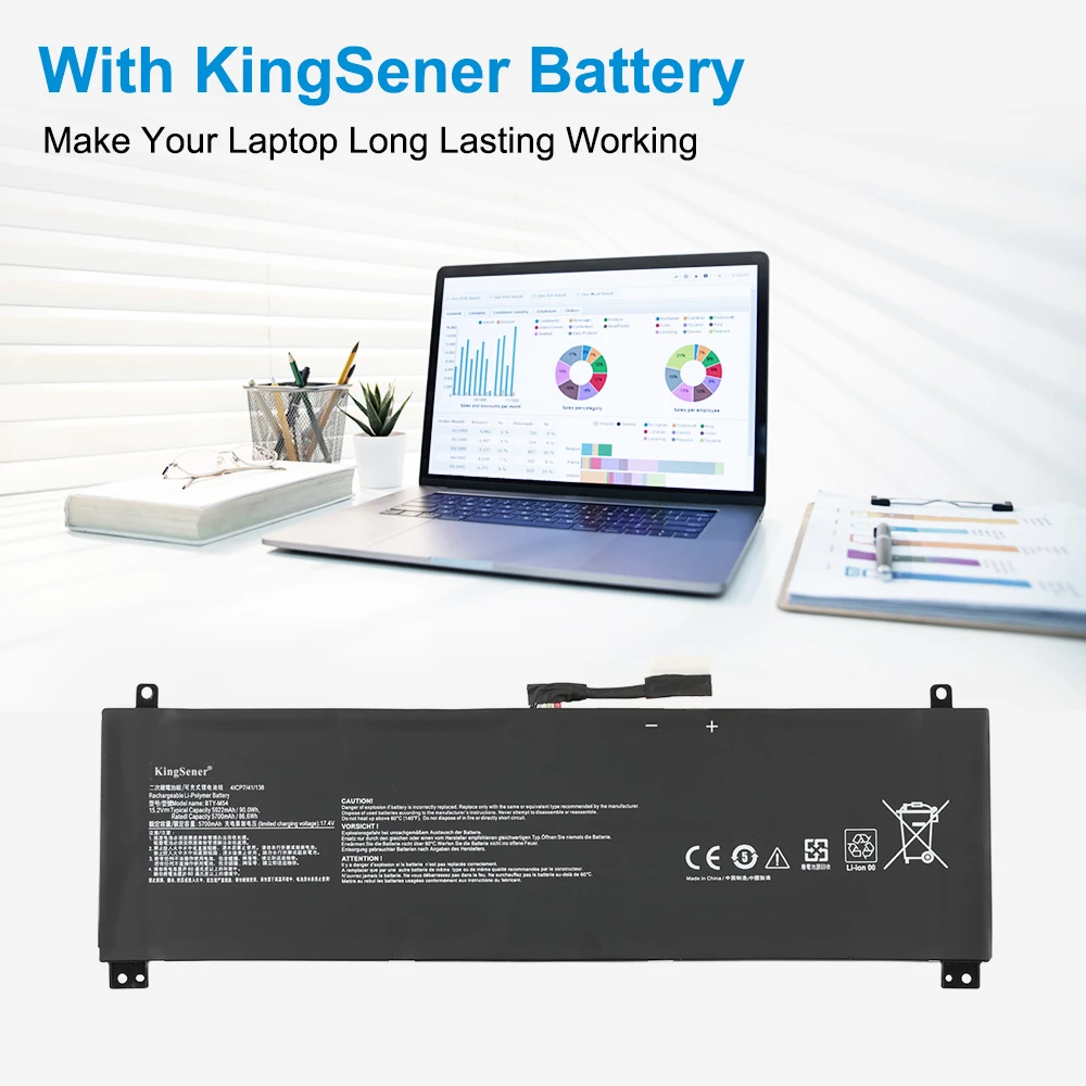 BTY-M54 925QA054H Laptop Battery For MSI Creator Z16 Z16-A11U Z16-A11UE Z17 Z17-A12U Z17-A12UET Z17 HX Studio A13VGT A13VFT