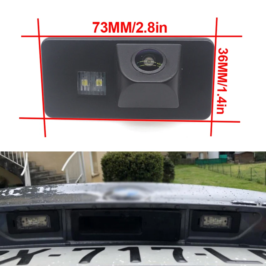 Rear View camera For BMW X3 E83 2003 2004 2005 2006 2007 2008 2009 2010 CCD Night Vision Reverse Camera license plate camera