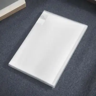 

Display Folder File Folder Plastic Document Organizer Lightweight Office File Storage Presentation Book for Documents and