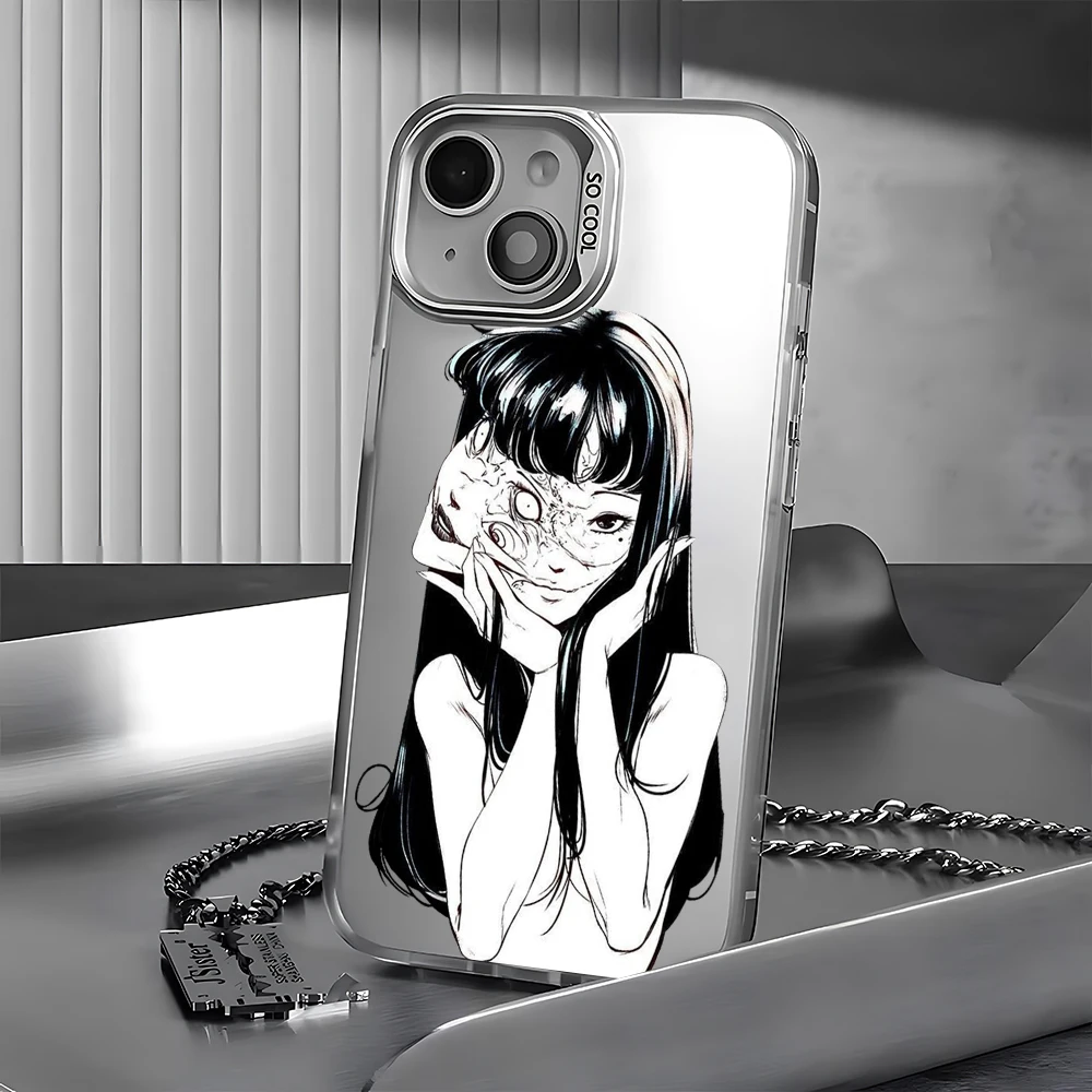 Japan Junji Ito Terror Case per Xiaomi Redmi A1 13C 9C 9T Note 7 8 9 9S 10 11 12 13 Pro K60 Ultra 5G Cover posteriore antiurto opaca