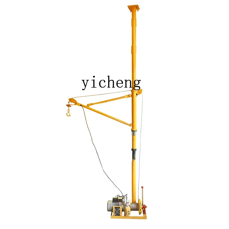 

ZC indoor crane 220v household hoist, small decoration hoisting brick and sand hoist