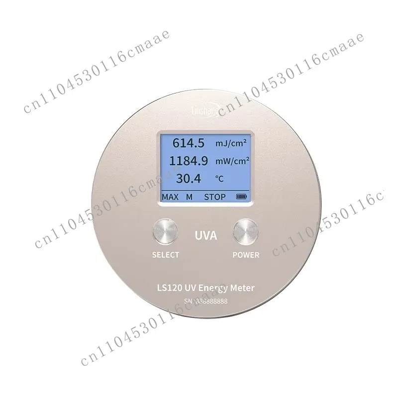 LS120 UV Energy Meter, UV Light Emitting Diode Irradiance Test Device, UV Energy Tester