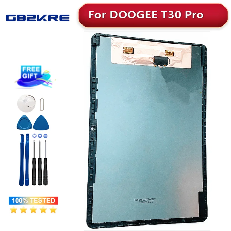 DOOGEE T30 울트라 태블릿 LCD 및 터치 스크린 디지타이저 디스플레이 모듈 교체용, 11 인치 2560x1600 픽셀, 정품 브랜드 신제품