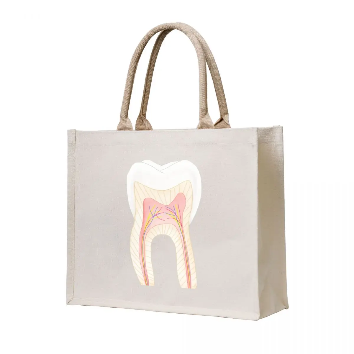 

Tooth inside Tote Bag cloth bag woman Women's shopper bag Canvas stote