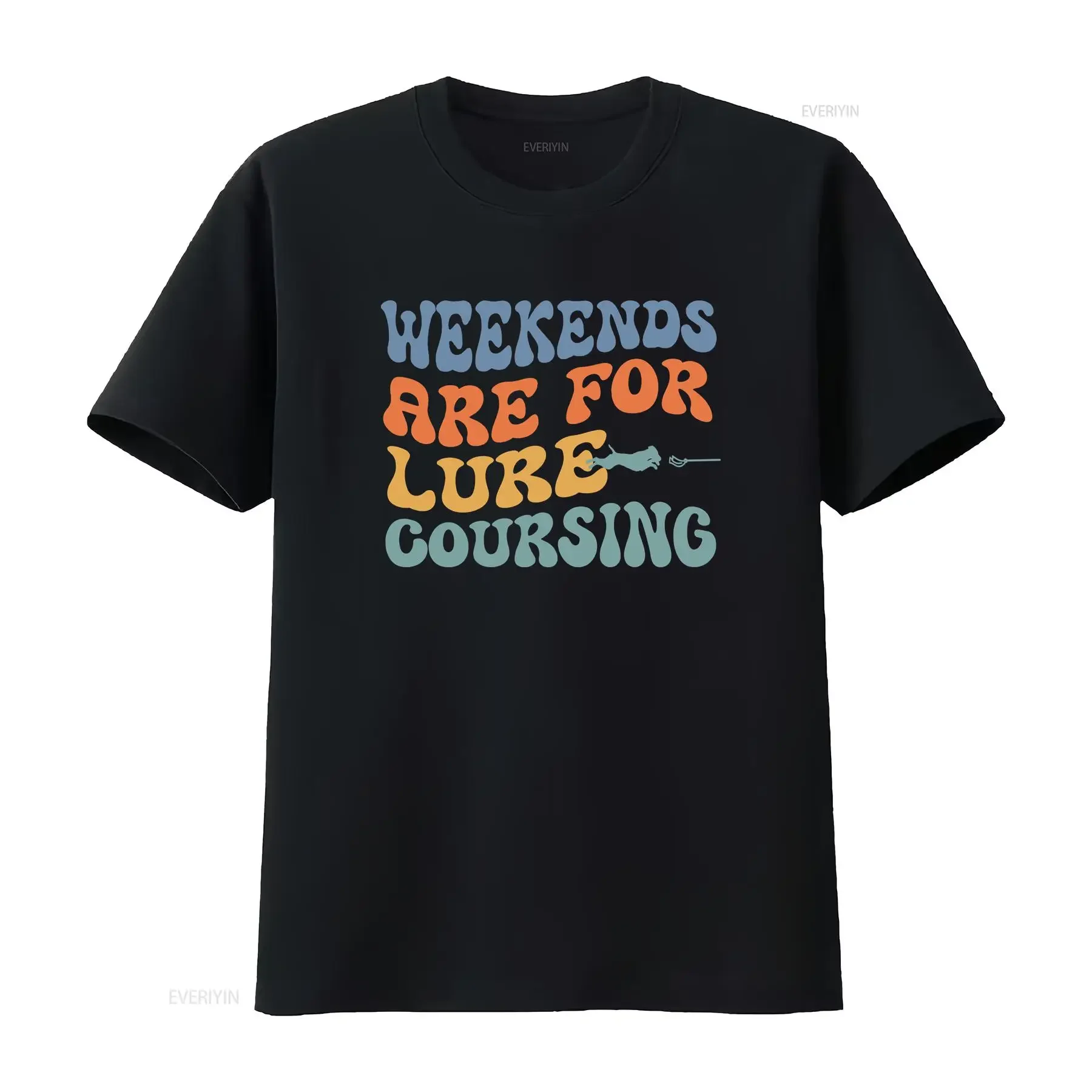 Weekends are For Lure Coursing Dog Sports T Shirt Training Sighthound Fast Cat vintage Washed streetwear Slightly