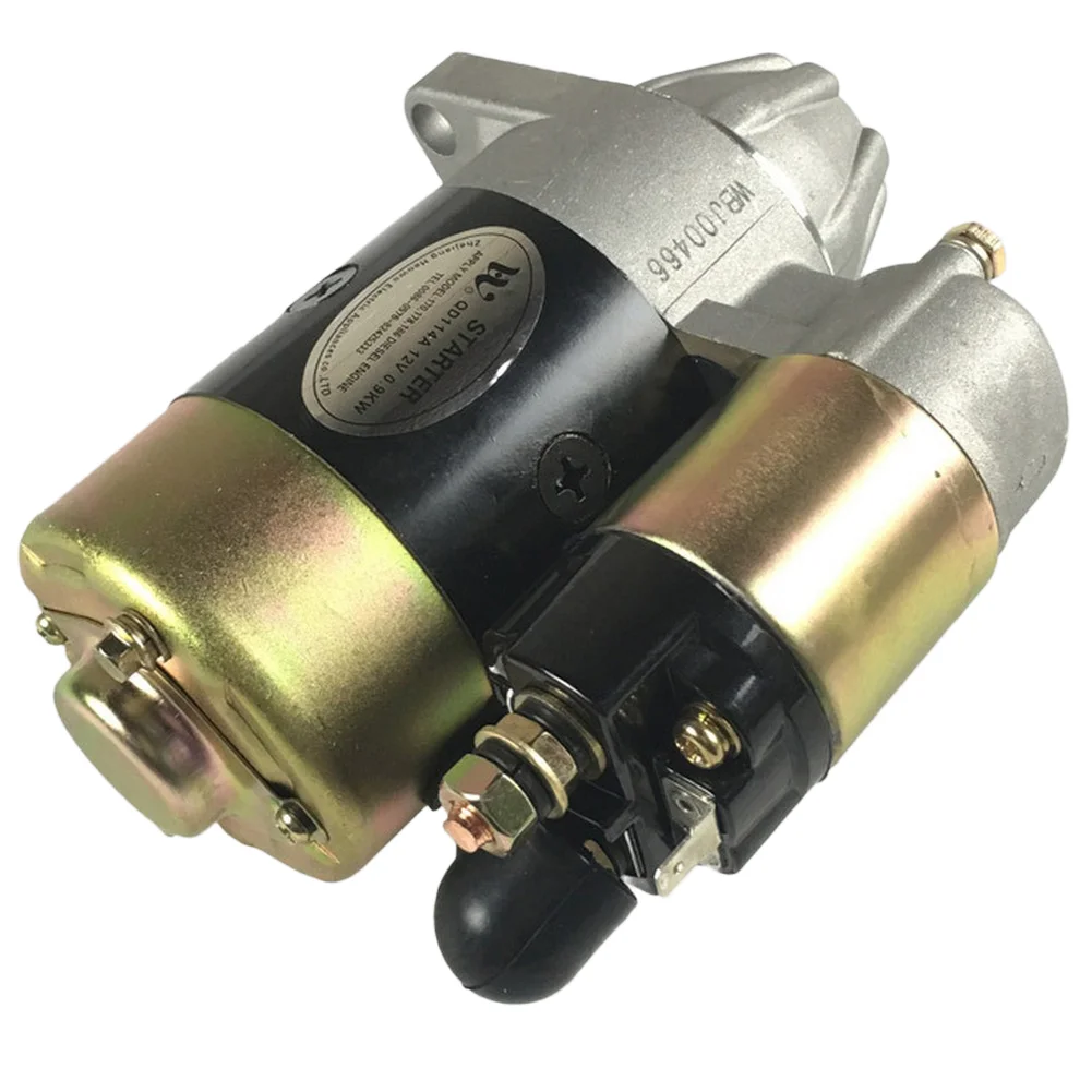 186F 178F 170F L100 Diesel Engine Starter Motor High Torque Starting Device For Compact Heavy Duty Machinery Replacement Part