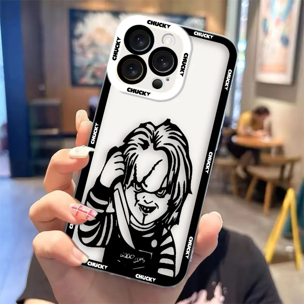 Clear Phone Case For Xiaomi Redmi Note 15 14 13 12 12S 11 11T 11S 10 9 10S 9S 8 Pro Max Plus Case Cover Print Good Guys C-Chucky view 4