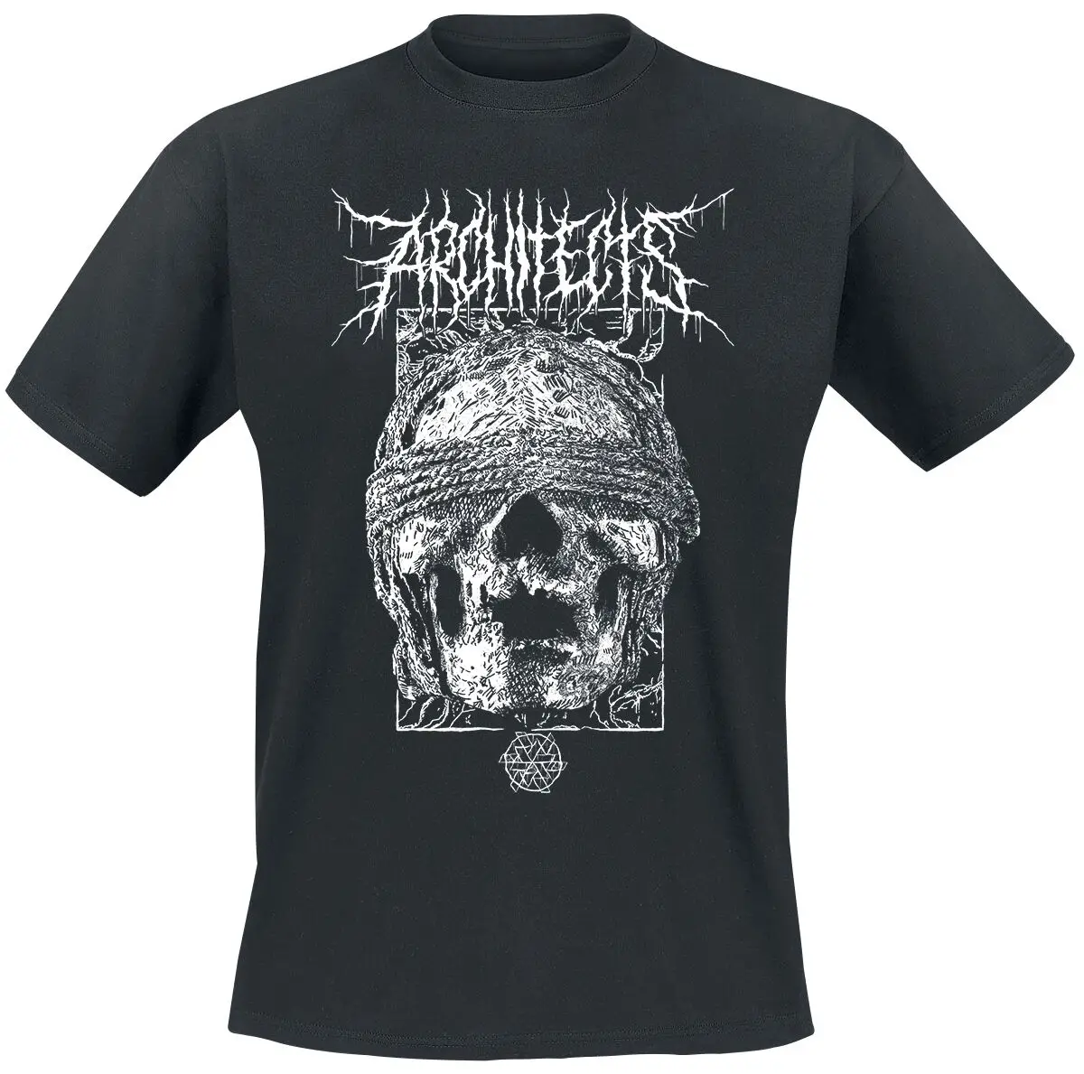 Camiseta 2026 All Our Gods Architects para Hombre y Mujer, Diseño Vintage de Banda de Rock Metálico, 100% Algodón, Ropa Urbana de Verano