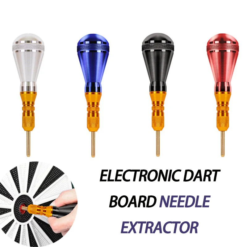 

Electronic Soft-Tip Dart Needle Extractor, Dart Target Ejector Broken Needle Remover with Non-Slip Grip & Easy Operation