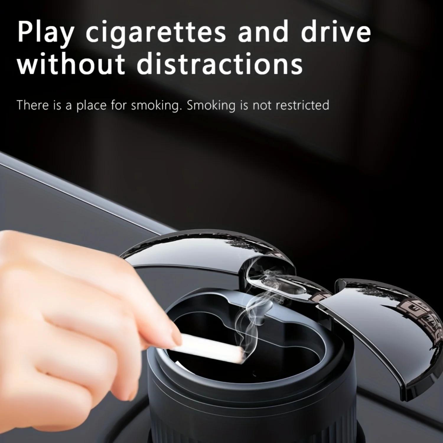 Induction Ashtray - Keep Your Car, Bedroom, and Office Smoke-Free with Infrared Technology! Proxy puffco Ashtrays Ash cup Coffin