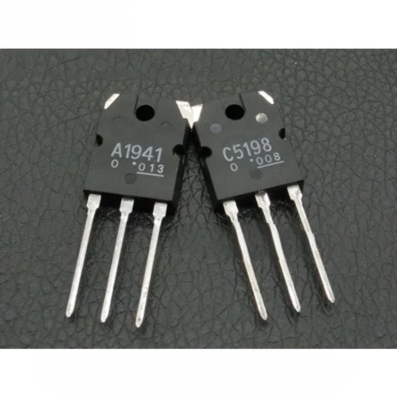 10 Pairs 100% New Original C5198 A1941 2SC5198+2SA1941 TO-3P 2SC5198-O/2SA1941-O BJT Transistor 140V 10A