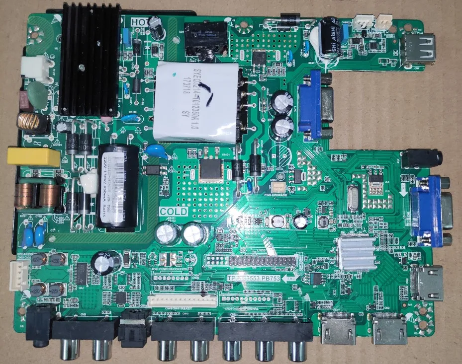 TP.MS3553.PB753 X505BV-FMQRR per alimentatore scheda principale scettro TV H50 T500hvn07.5
