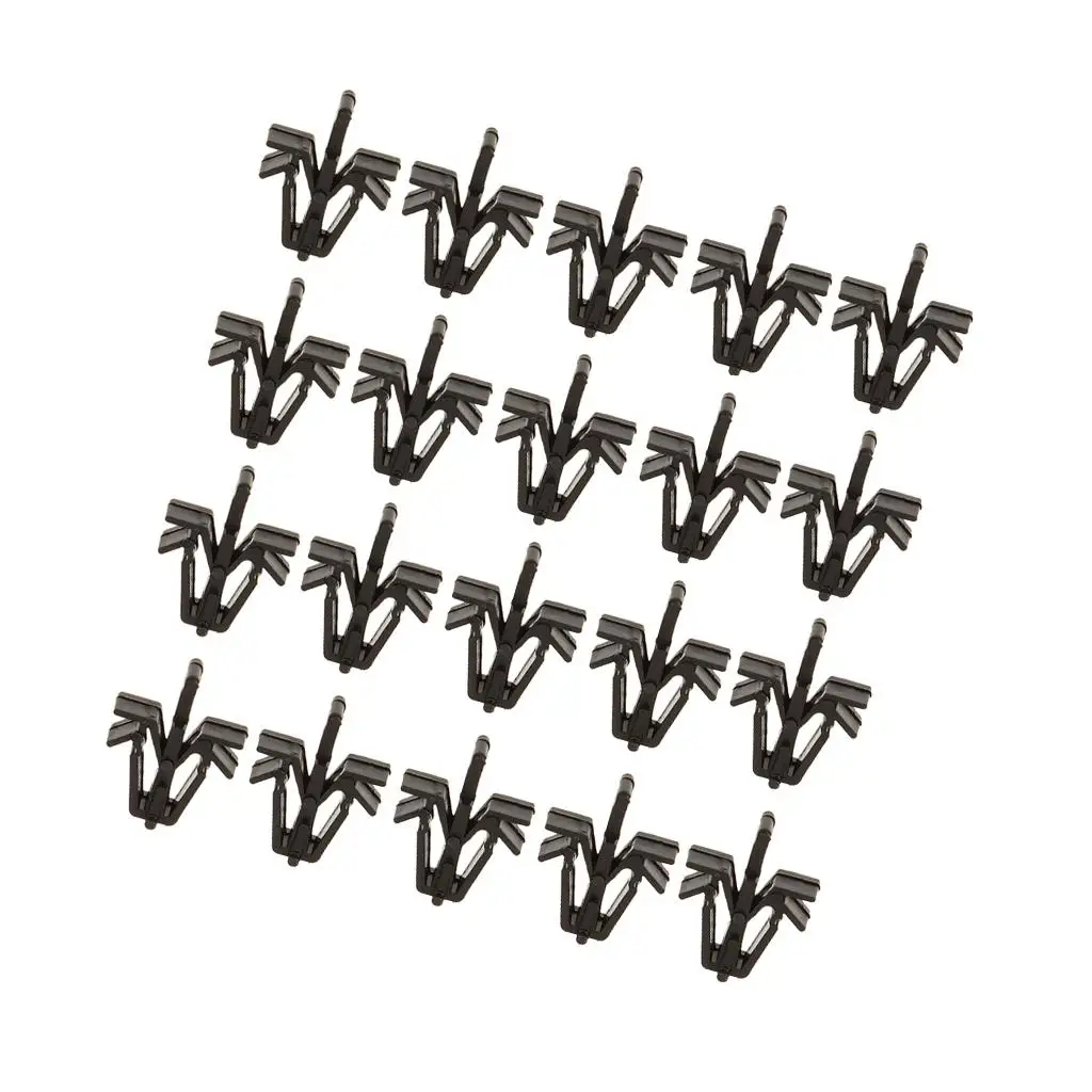 4-6pack 20pcs for 90467-17004 Radiator Grille Rivet Retainer Clips Fastener