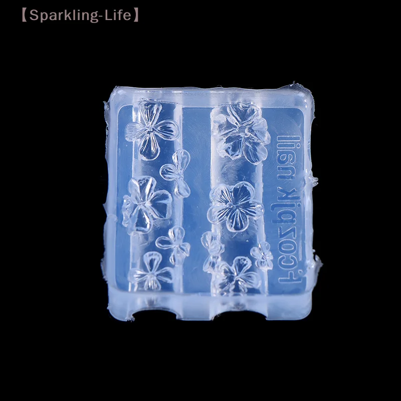 【JYA1】3D Hawaii Hibiscus Flowers Nail Silicone Mold Floral Petal Design Resin Molds Nail Art Carving Template Manicure