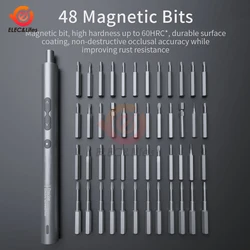 62 In 1 Precision Electric Screwdriver Set Portable LED Kit USB Cordless Professional Mobile Phone IPad Repair Home Tools