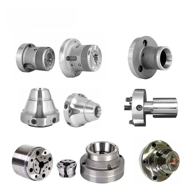 A2-4 Pull-Back Mechanical 5C Collet Chuck for CNC Lathe Machining